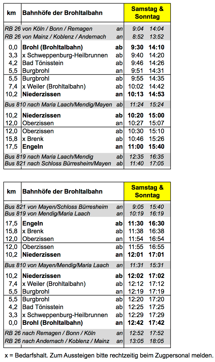 181031 Gelb Wochenende 2019