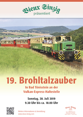 Plakat Brohltalzauber