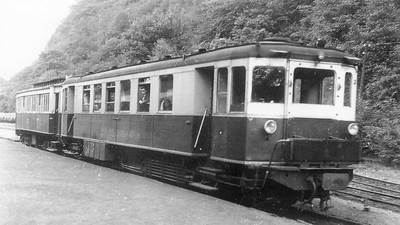 VT51 der Brohltalbahn mit Beiwagen VB53 (Bild: Sammlung Karl-Heinz Wipperfürth)